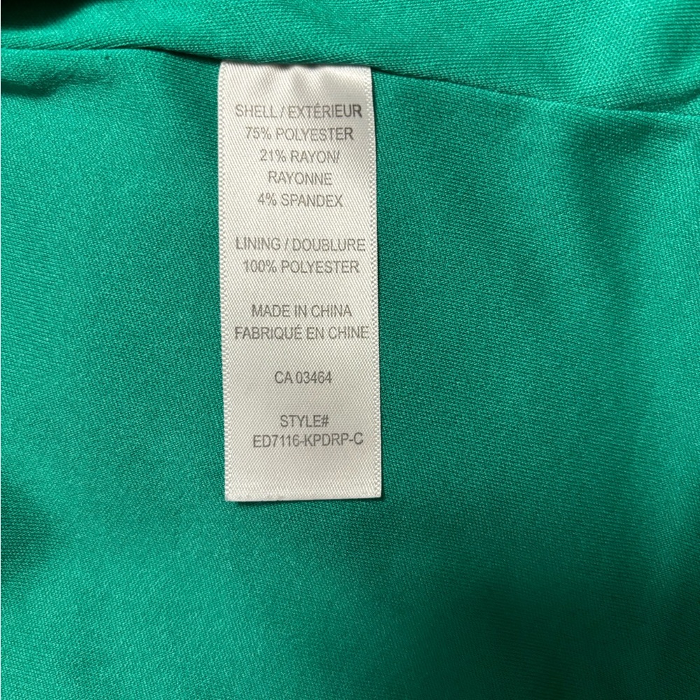 Ricki’s green stretch blazer - Picture 3 of 6